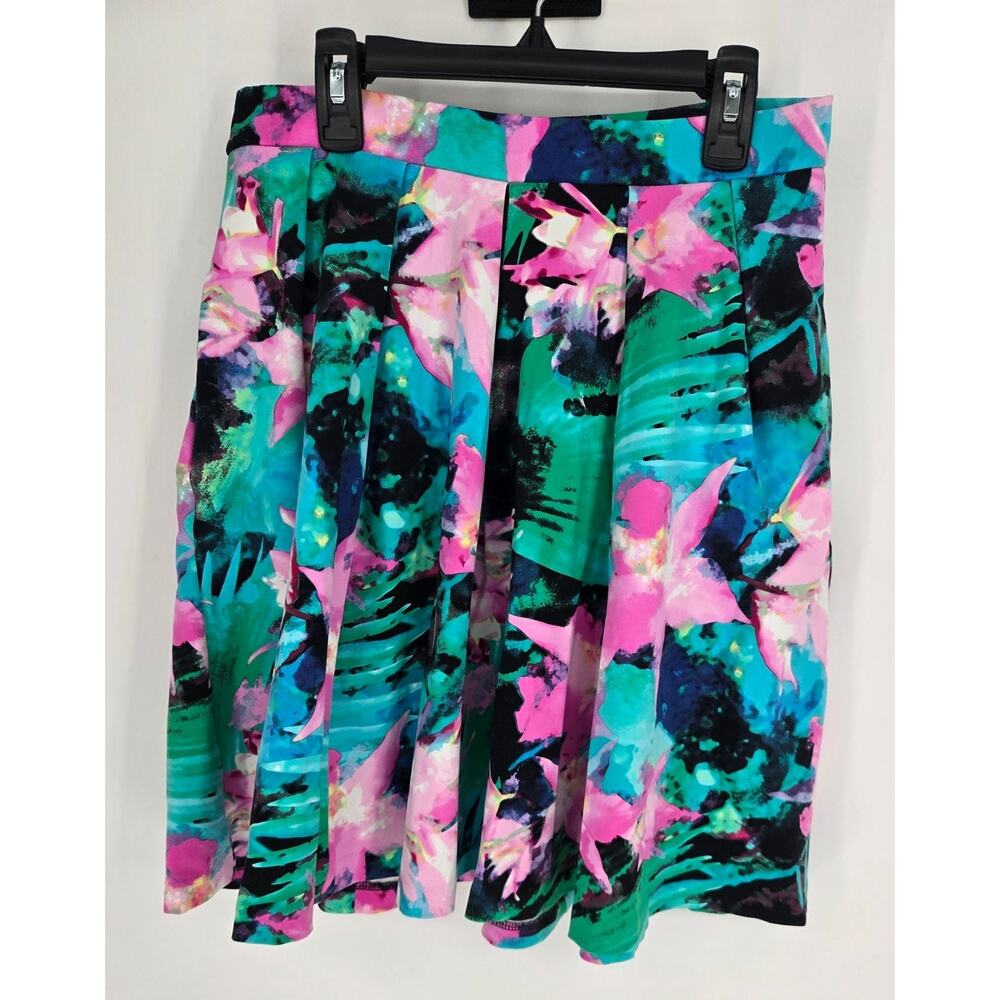 Cynthia Rowley Pleated Performance Skirt Pockets Women's XS